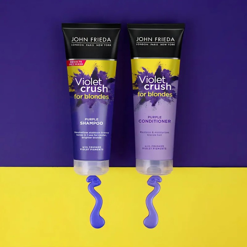 Shampoo Morado John Frieda Violet Crush 245ml