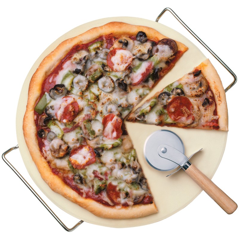 Sunbeam 3-Piece Pizza Baking Stone Set