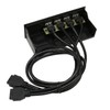 USB3.0 Hub Front Panel 5Gbps 4 Ports 19pin Optical Drive