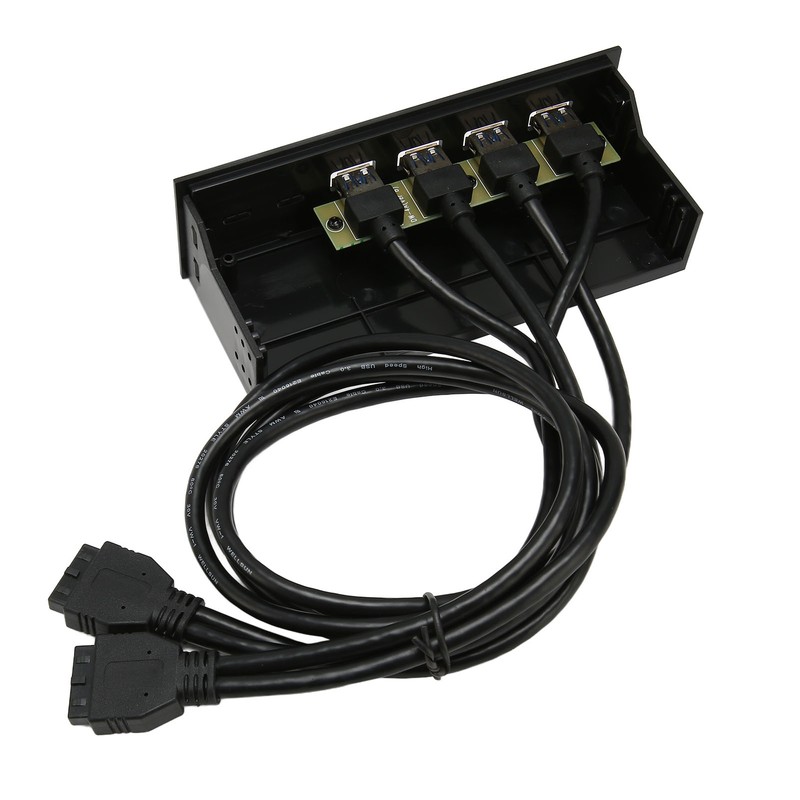 USB3.0 Hub Front Panel 5Gbps 4 Ports 19pin Optical Drive