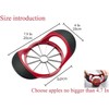 Voarge Apple Fruit Cutter, Ergonomic Rubber Grip Handle, 8-Blades, ABS