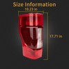 MiKaFex Left Driver Side Rear Tail Light Assembly Compatible with