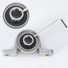 Pack of 2 Pillow Block Bearings 10 mm Inner Diameter,