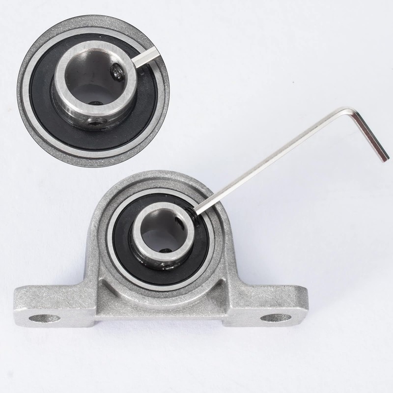 Pack of 2 Pillow Block Bearings 10 mm Inner Diameter,