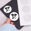 24 x 40mm Round 'Jack Russell Dog' Stickers (SK00068283)