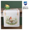 Vervaco Daisy and Robin Counted Cross Stitch Table Runner Set,