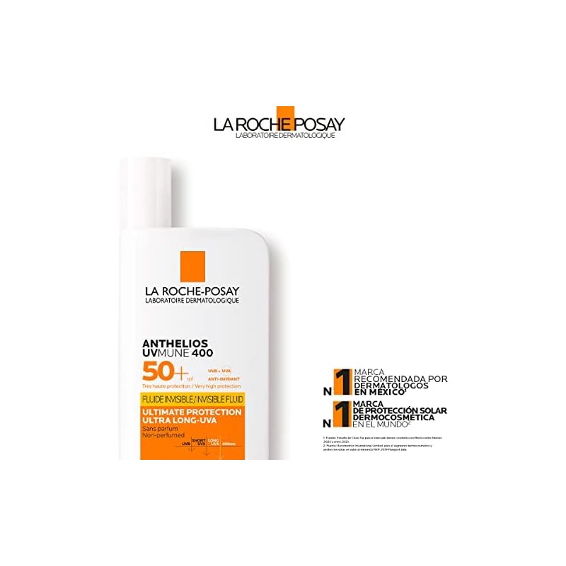 La Roche-Posay Anthelios UVMune 400 Fluido Invisible FPS 50, Protector