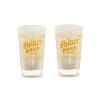 Shiner Bock Signature Pint Glass - Set of 2