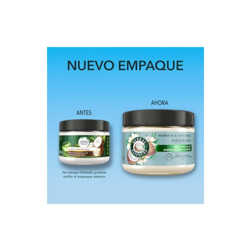 Herbal Essences Mascarilla Capilar Coco 300 ml