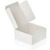 General Trading Store 25 x White Cake Box 6" x