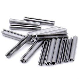D3 (3mm x 8mm) Slotted Spring Pin (Heavy) - Stainless Steel (A1) (Pack of 20)