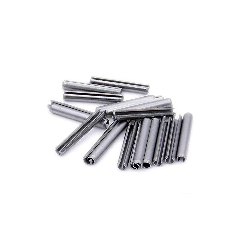 D3 (3mm x 8mm) Slotted Spring Pin (Heavy) - Stainless