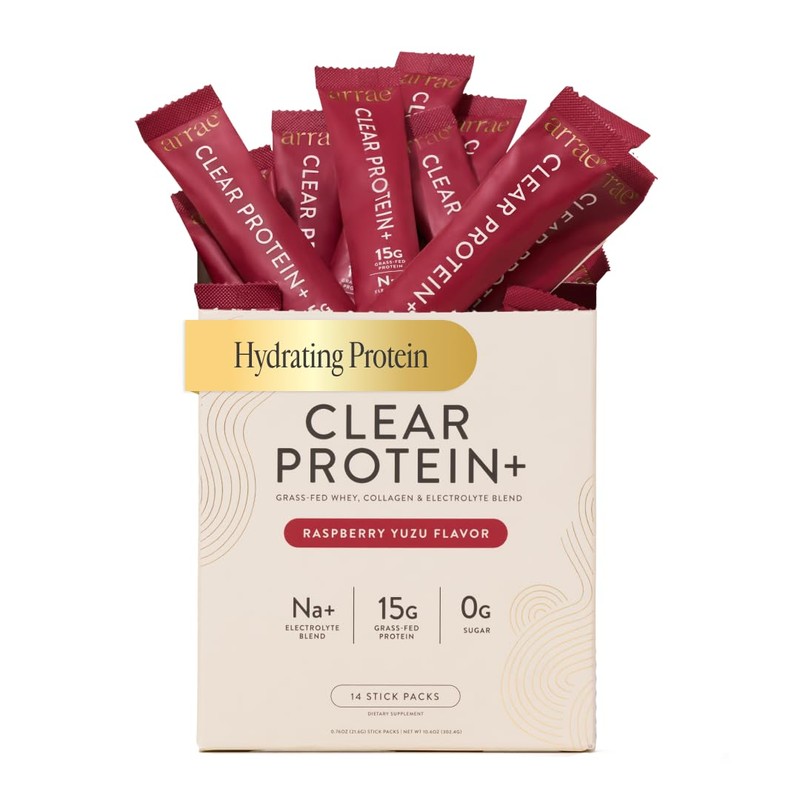Arrae Clear Protein – Natural Protein Supplement, Smooth Texture, Easy