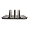 Vertical Laptop Stand 2 Slots Anodized Aluminium Alloy Adjustable Space