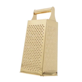 iplusmile Multifunctional Mini Stainless Steel Grater Four Sided Vegetable Slicer for Peeling Shredding Grating Kitchen Tool for Fresh Vegetables Garlic Ginger and Onions