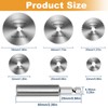 FOTYBEI 1/4" Hex Shank (60mm) Rotary Drill Saw Blade, HSS