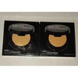 NYX 2 powder lot NYX HYDRA TOUCH POWDER FOUNDATION HTPF10 AMBER sealed nib