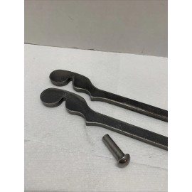 Honeydew Forge Farrier Ferrier Tongs Tong Blanks Made In Indiana Blacksmith Tongs 3/8” Thick