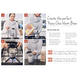 14oz Chai teapot and strainer combo. Turkish coffee pot and fine mesh strainer together for making perfect Prana Chai at home