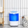 COSTWAY Mini Portable Washing Machine, 5.5 lbs Washing Capacity, Compact