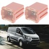 YINETTECH 5pcs 30A 58V Square Female Fuse Compatible with Ford