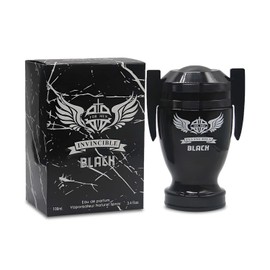 SECRET PLUS INVINCIBLE Black by Secret Plus For MEN 3.4 FL OZ / 100 ML EAU DE PARFUM SPRAY