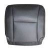 FZJDSD Black Driver Side Bottom Replacement Leather Seat Cover Compatible
