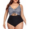 Daci - Traje de baño de una pieza con corte