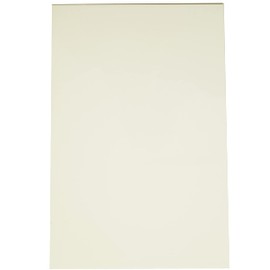 11x17 Inch Uncut Guitar Bass Pickguard Material Blank Scratch Plate for Fender Stratocaster Telecaster Custom,Cream 3Ply