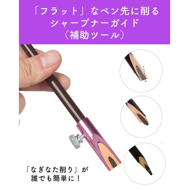 yacanova Flat Pencil Sharpener, Eye Pencil Sharpener, Eyebrow Pencil Sharpener,