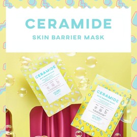 Megut Beauty | Ceramide Barrier Mask, 5 Pieces| CERAMIDE BARRIER MASK Face Mask Pack, Moisturizing, Moisturizing Care, Glossy | mgb skin