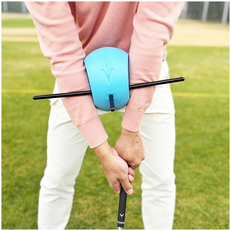 ZEMBSOYA Golfs swing training aid, Swing Training Aid Aluminum PU