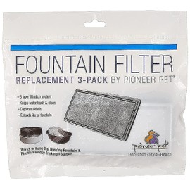 Pioneer Pet Replacement Filters for Plastic Fountains