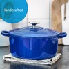 BK Bourgogne Enameled Cast Iron Induction 7QT Nonstick Dutch Oven,