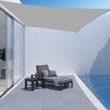 AsterOutdoor Sun Shade Sail Rectangle 8' x 12' UV Block