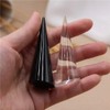 Luzen 2Pcs Acrylic Jewelry Ring Holder - Cone Shape Single