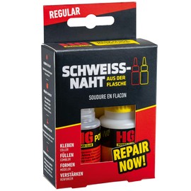 HG Power Glue Weld Seam from the Bottle, Superglue Set 20 g + 40 g