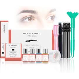 Eyebrow Lamination Kit, Instant Professional Brow Lift Kit At home, DIY Eyebrow Perm for Fuller, Thicker Brows, Easy to Use and Long Lasting Results