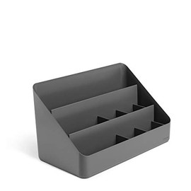 Poppin Dark Gray Large Desk Organizer