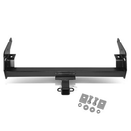 DNA Motoring TH-N-034 Class 3 Tow Hitch Receiver w/Hitch Pin, 2'' Receiver Tube Opening + Square Tube Frame Compatible with 95-04 Toyota Tacoma