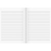 Brunnen Brunnen 104430302 Schulheft A4 (32 Blatt, liniert, Lineatur 3,