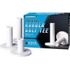 CHAMPKEY Premium Rubber Golf Tees | Excellent Durability and Stability