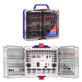 WORKPRO 530-Piece Rotary Tool Accessory Kit, Rotary Tool Bits for Easy Cutting, Grinding, Sanding, Polishing, Cleaning, Drilling, Carving and Engraving