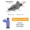 Yezoauto Fuel Injector for Kawasaki Mule 4000 4010 2009-2025 Replaces
