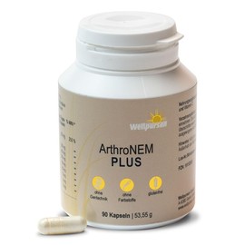 Wellpursan ArthroNem Plus - 90 Gelenkkapseln zur Unterstützung bei Arthrose & Gelenkschmerzen, Gelenk-Komplex mit MSM & Vitamin C, Nahrungsergänzung für Gelenke und Knorpel