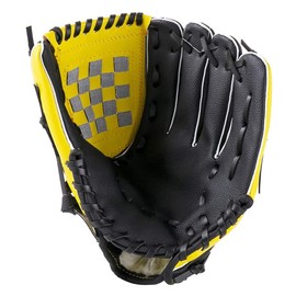 YOASONEK Baseball Gloves, Soft Baseball, Parent-child Gloves, Built-in Shock Absorbing Pad, Baseball, Practice Ball, Softball Dual-Use, Right Throwing, Left Hand Worn, Practice, Soft Artificial