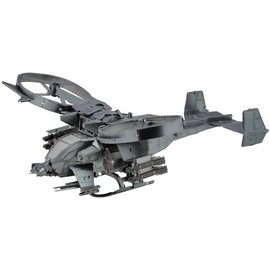 Fascinations ICX253 Metal Earth Metal Kits - Avatar 2 Fighter Plane Scorpion Gunship, Laser Cut 3D Construction Kit, 3D Metal Puzzle, DIY Model Kit, 2 Metal Plates, from 14 Years