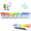 FORMVERSITY 7-Day Magnetic Pill Box, 7-Day Tablet Box, Mini Tablet