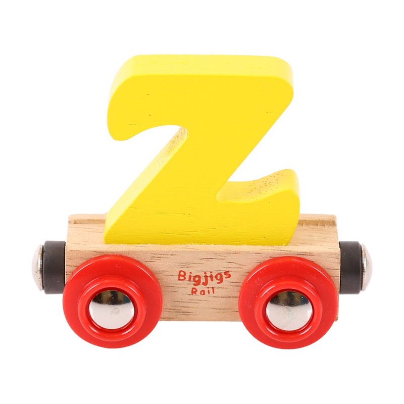 Bigjigs Rail Rail Name Letter Z (One Supplied)