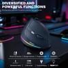 Attoe Gaming Mouse with 5 D Rocker, Wireless Vertical Mouse